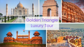 luxury golden triangle tour india