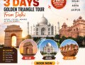 Golden Triangle Tour 3 Days – Delhi Agra Jaipur Tour Package